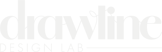 The Drawline Logo White